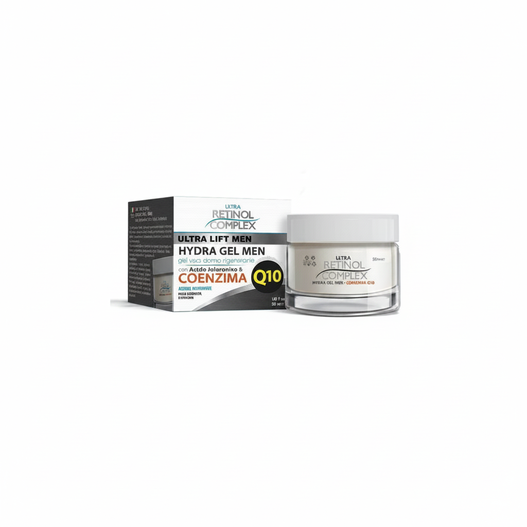 RETINOL COMPLEX GEL ROSTRO HOMBRE HIDRATANTE REGENERADOR CON ÁCIDO HIALURÓNICO 50ML
