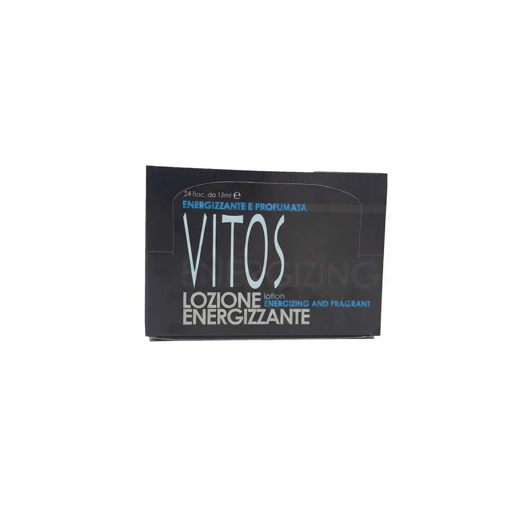 VITOS LOCIÓN ENERGIZANTE, 24 AMPOLLAS de 15ml
