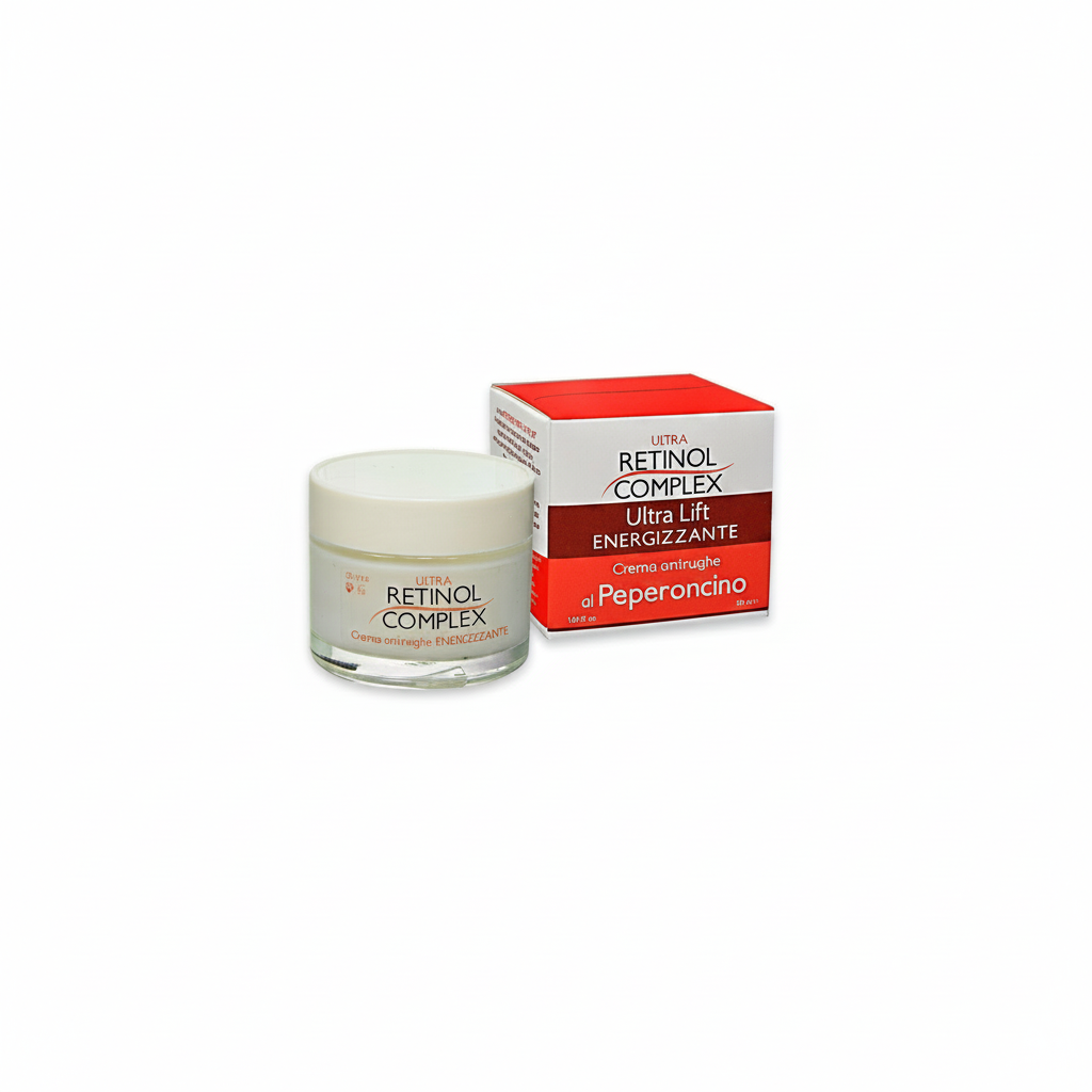 RETINOL COMPLEX CREMA FACIAL ANTIRRUGAS ENERGIZANTE CON PIMIENTO 50ML