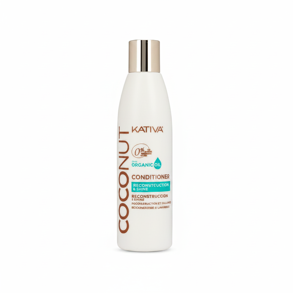 KATIVA COCONUT ACONDICIONADOR RECONSTRUCCIÓN, BRILLO 250ML