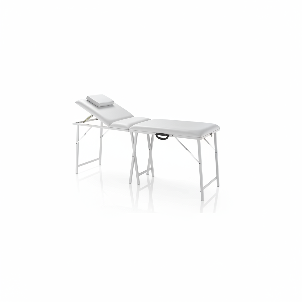 Camilla plegable Handy White art. 370.028